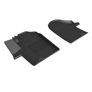 Mercedes-Benz Metris Floor Mats - Front - 3D MAXpider - Kagu Series - Black - `15-`23 Mercedes-Benz Metris Floor Mats - Front - 3D MAXpider - Kagu Series - Black - `15-`23